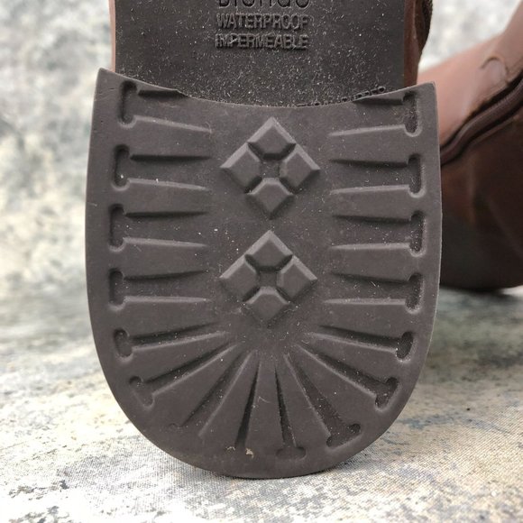 Blondo Women's Size 8M Volly Brown Leather Waterproof Side Zip Tall Riding Boots - Picture 13 of 16